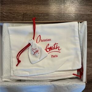 Brand new…never worn Hot Chick Louboutin shoes!